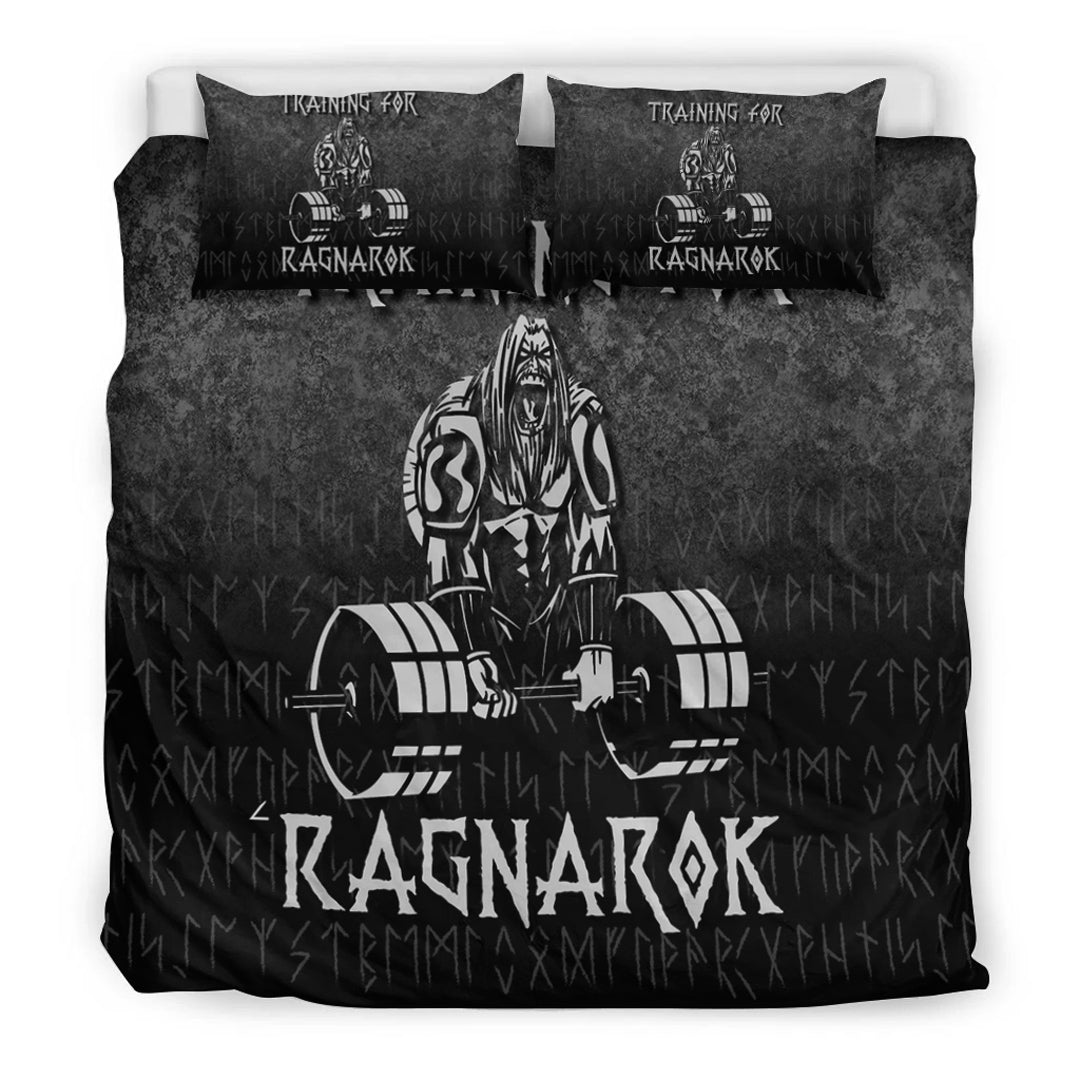 Viking Bedding Set Training For Ragnarok Bedding Set RLT12 - Wonder Print Shop