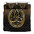 Viking Bedding Set Vegvisir Nordic Viking Rune Gold Version Bedding Set RLT12 - Wonder Print Shop