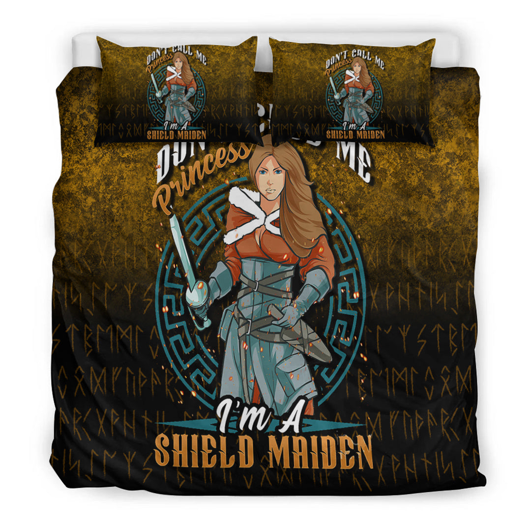 Viking Bedding Set Im A Shield Maiden Bedding Set RLT12 - Wonder Print Shop