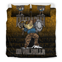 Viking Bedding Set Hiking or Valhalla Bedding Set RLT12 - Wonder Print Shop