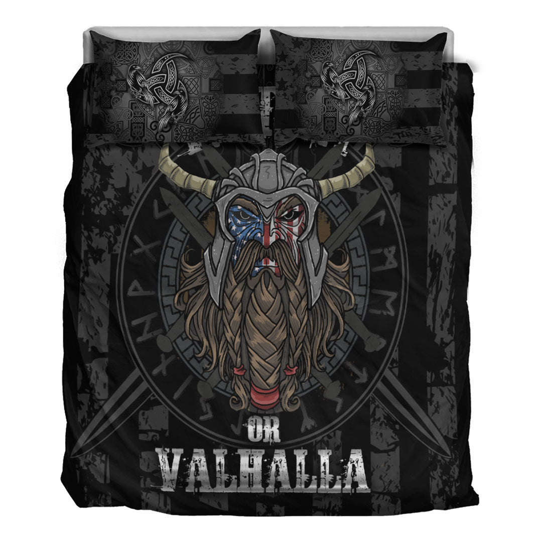 Viking Bedding Set Victory or Valhalla Bedding Set RLT12 - Wonder Print Shop