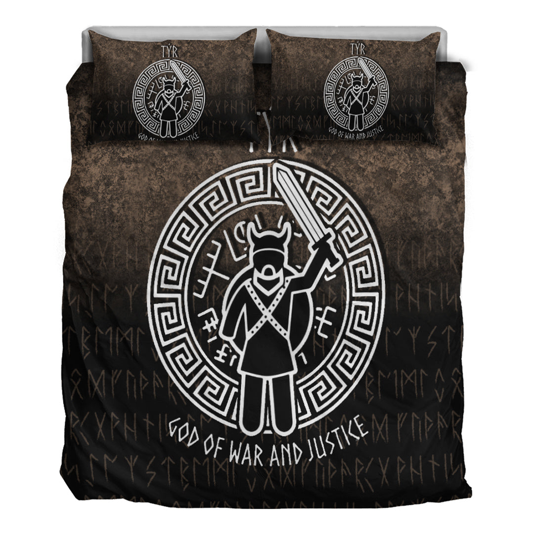 Wonder Print Shop Bedding Set - Tyr God Of War and Justice Bedding Set RLT12 - Wonder Print Shop