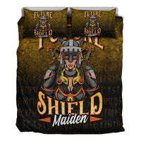 Viking Bedding Set Future Shield Maiden Bedding Set RLT12 - Wonder Print Shop