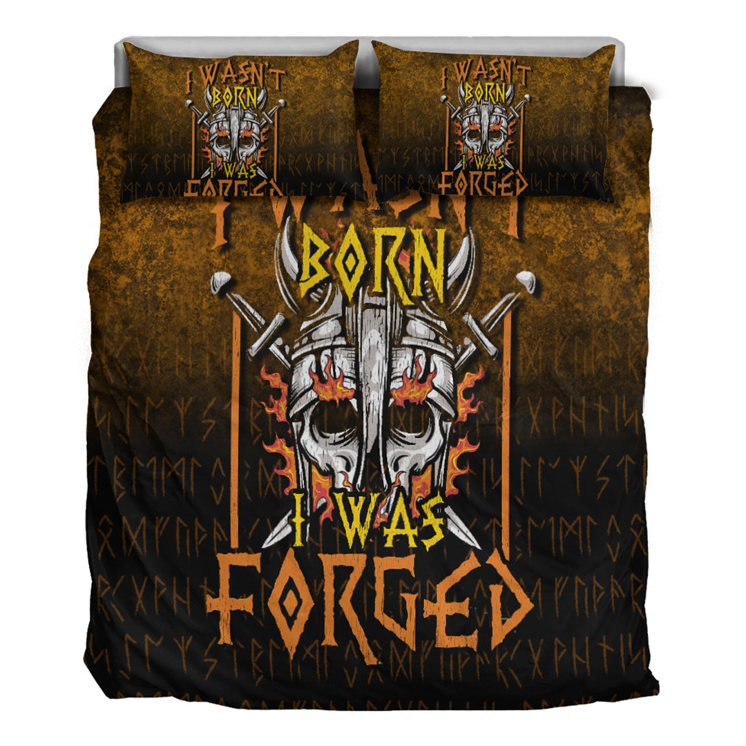 Viking Bedding Set I Wasnt Born I Was Forged Bedding Set RLT12 - Wonder Print Shop