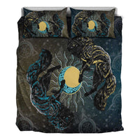Wonder Print Bedding Set - Skoll and Hati Gradiant Style Bedding Set - Wonder Print Shop