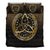 Viking Bedding Set Vegvisir Nordic Viking Rune Gold Version Bedding Set RLT12 - Wonder Print Shop