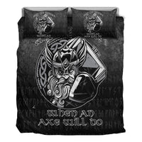Viking Bedding Set Why Use Words? When An Axe Will Do Bedding Set RLT12 - Wonder Print Shop
