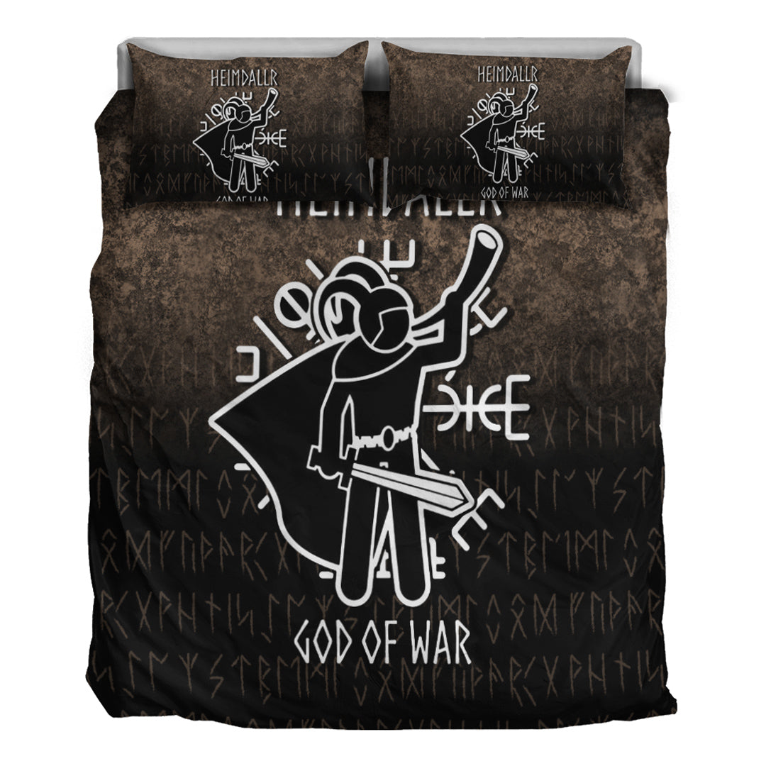 Wonder Print Shop Bedding Set - Heimdallr God Of War Bedding Set RLT12 - Wonder Print Shop