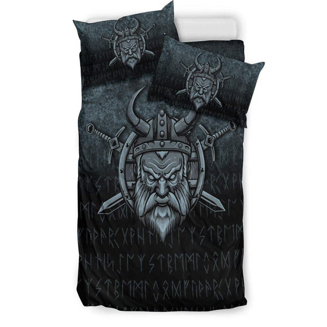 Wonder Print Shop Bedding Set - Victory or Valhalla Warrior Bedding Set RLT12 - Wonder Print Shop
