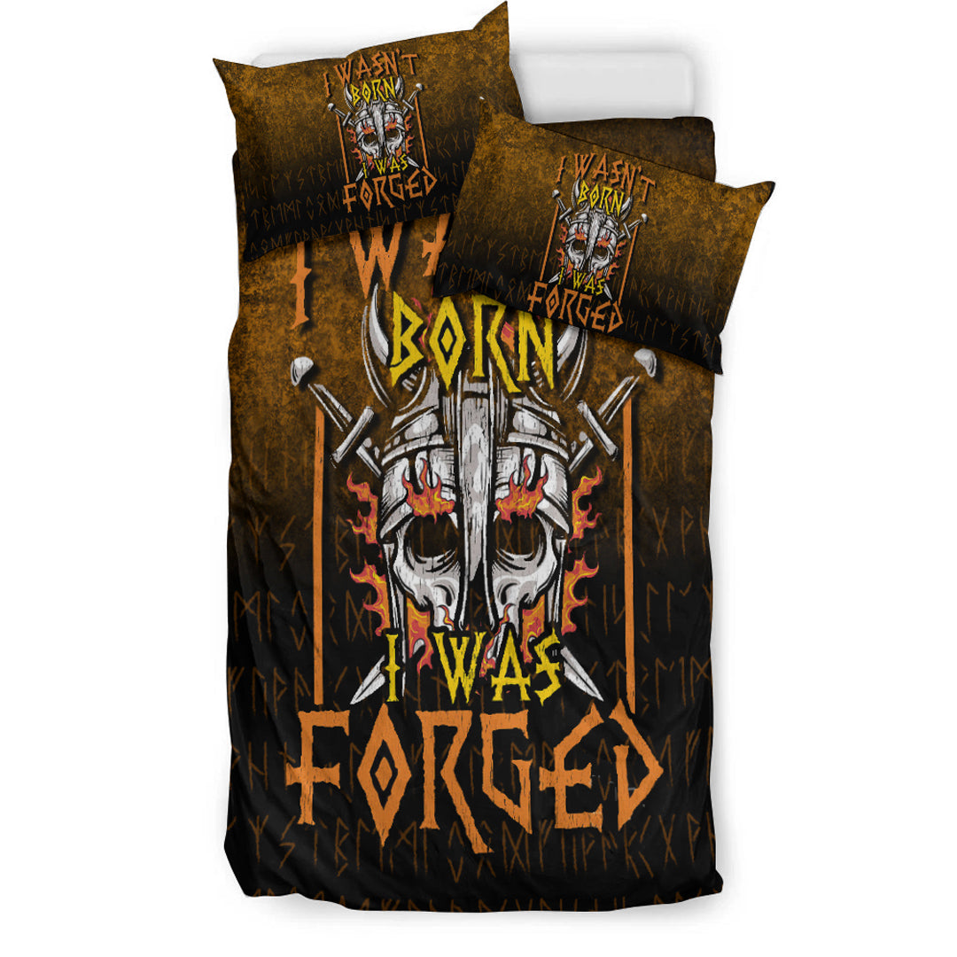 Viking Bedding Set I Wasnt Born I Was Forged Bedding Set RLT12 - Wonder Print Shop