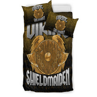 Viking Bedding Set Viking Shield Maiden Bedding Set RLT12 - Wonder Print Shop