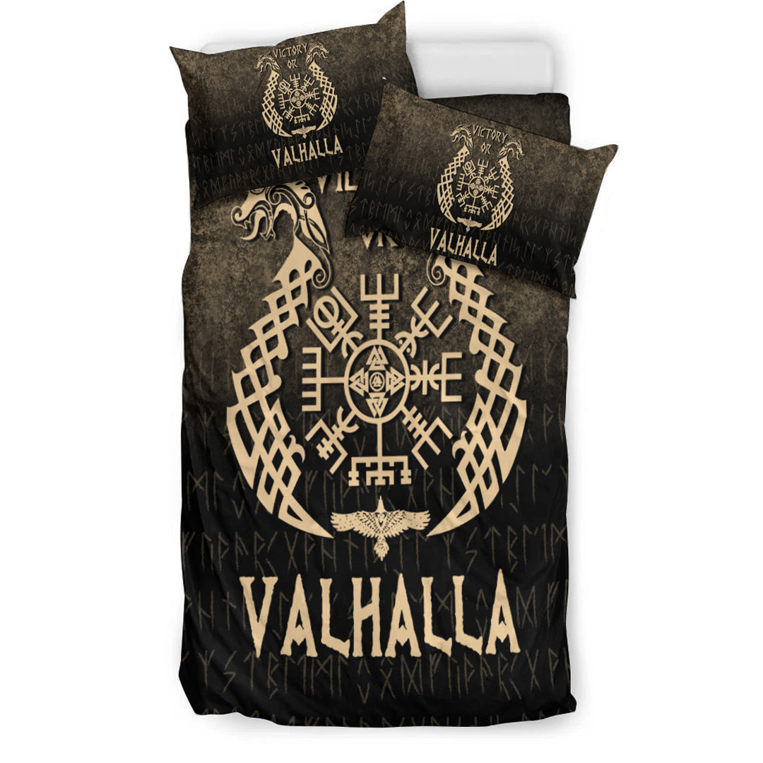 Wonder Print Shop Bedding Set - Victory or Valhalla - Gold Version Bedding Set RLT12 - Wonder Print Shop