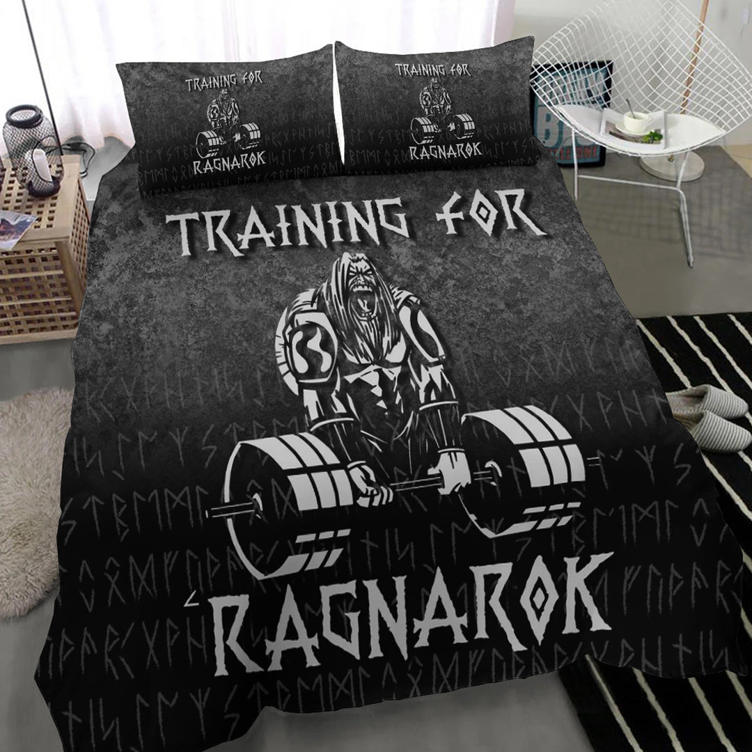 Viking Bedding Set Training For Ragnarok Bedding Set RLT12 - Wonder Print Shop