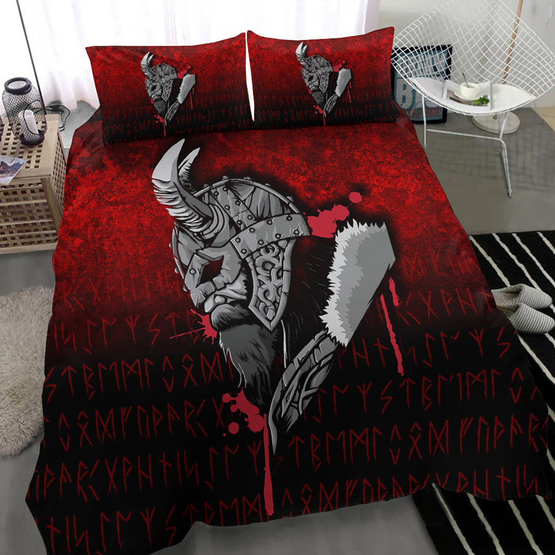 Viking Bedding Set Viking Nordic Odin Bedding Set RLT12 - Wonder Print Shop
