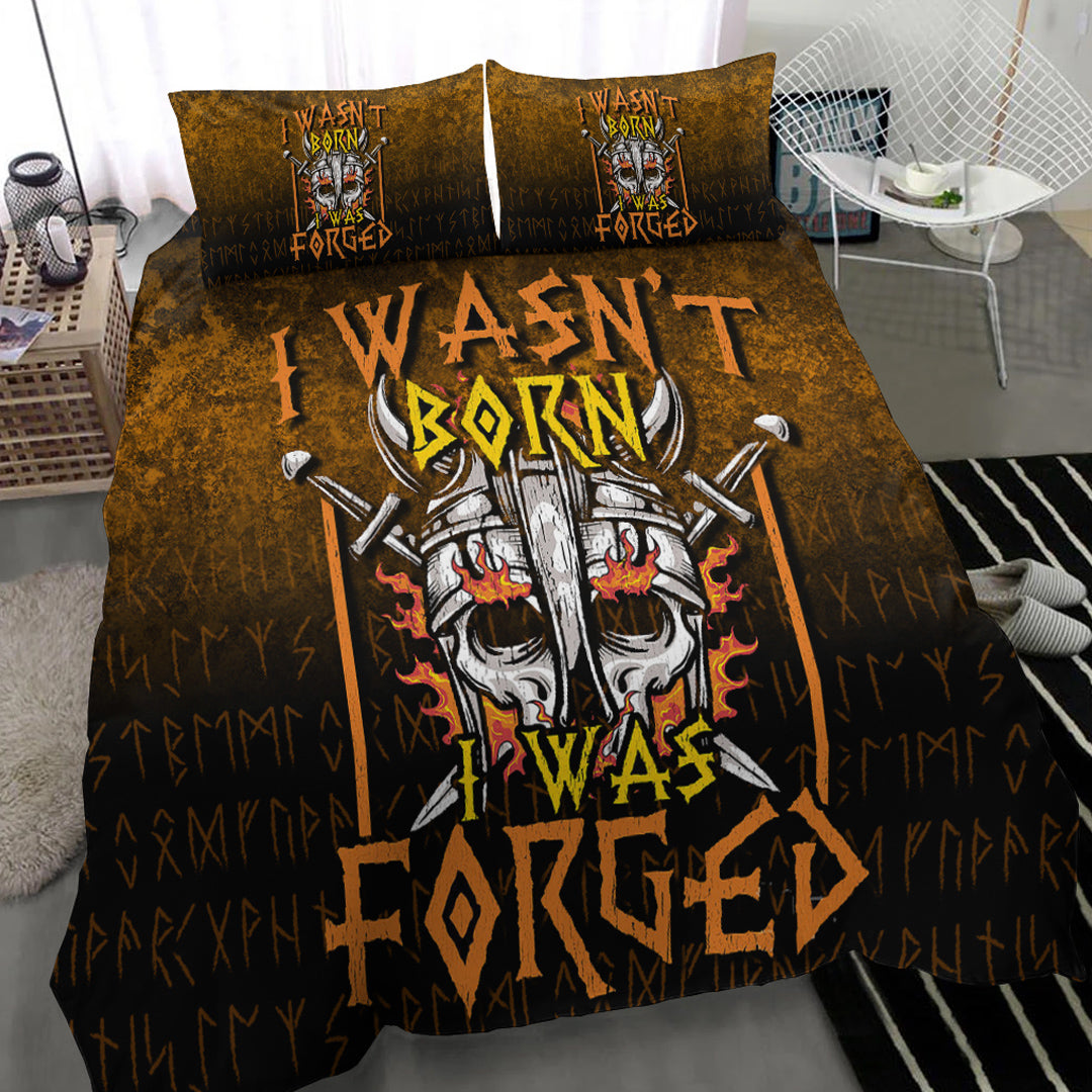 Viking Bedding Set I Wasnt Born I Was Forged Bedding Set RLT12 - Wonder Print Shop