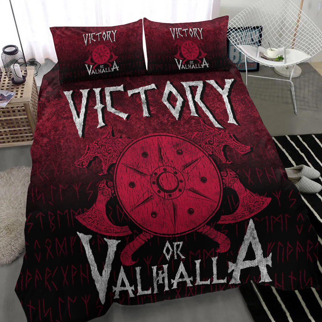 Viking Bedding Set Victory or Valhalla Bedding Set RLT12 - Wonder Print Shop