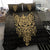 Viking Bedding Set Odin The Allfather Asgard God and Chief Of Aesir Gold Version Bedding Set RLT12 - Wonder Print Shop