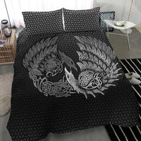 Viking Bedding Set Ragnarok Huginn Muninn Special Version Bedding Set RLT12 - Wonder Print Shop