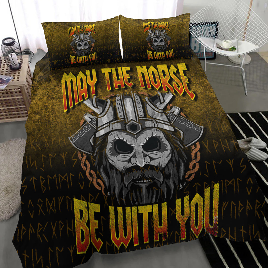 Viking Bedding Set May The Norse Be With You Bedding Set RLT12 - Wonder Print Shop