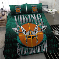 Viking Bedding Set Viking Shield Maiden Bedding Set RLT12 - Wonder Print Shop
