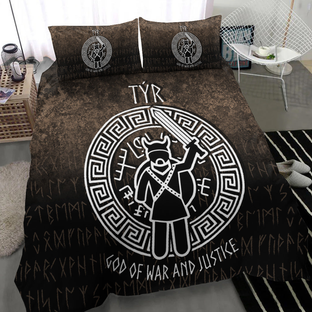 Wonder Print Shop Bedding Set - Tyr God Of War and Justice Bedding Set RLT12 - Wonder Print Shop