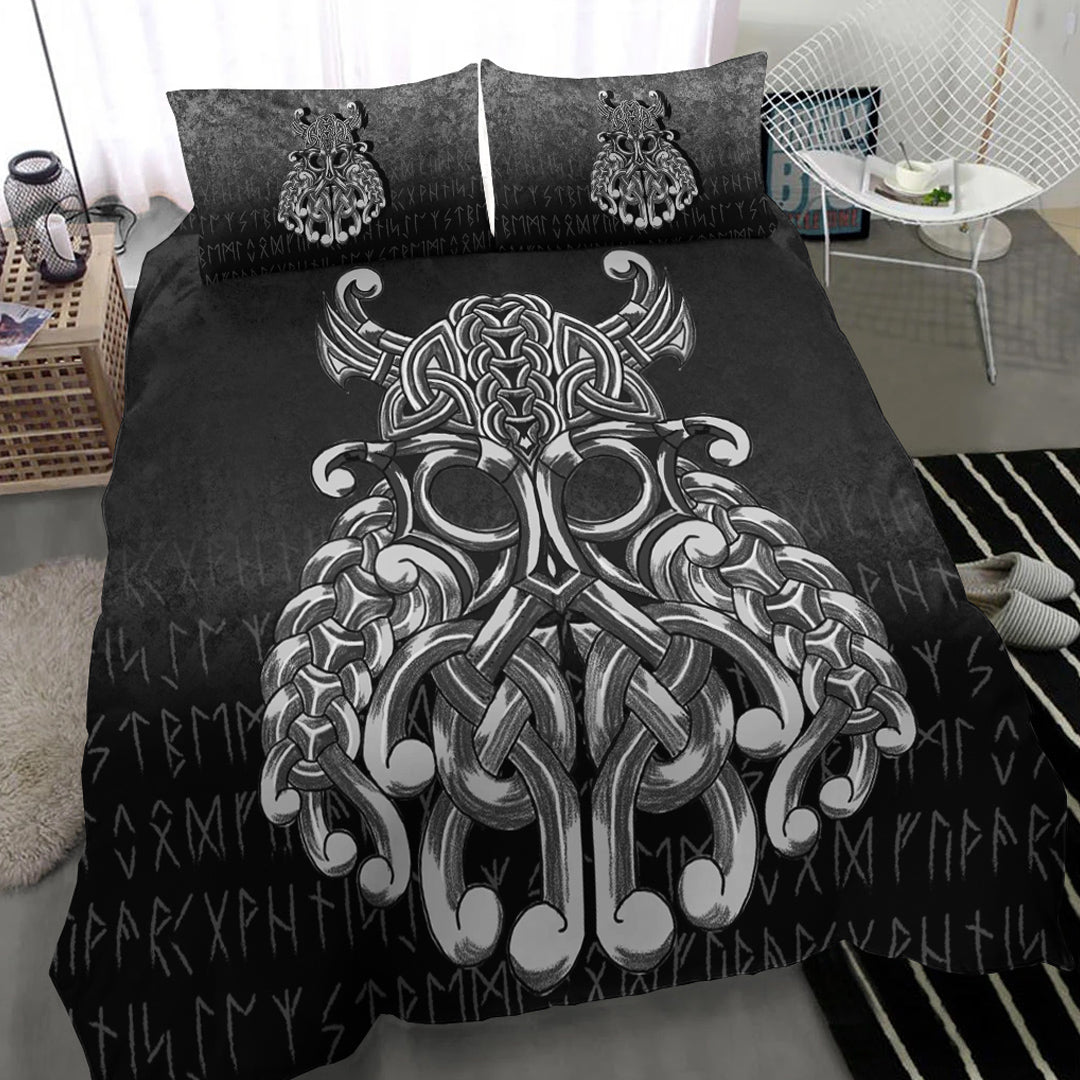 Viking Bedding Set Vikings Odin Valhalla Bedding Set RLT12 - Wonder Print Shop