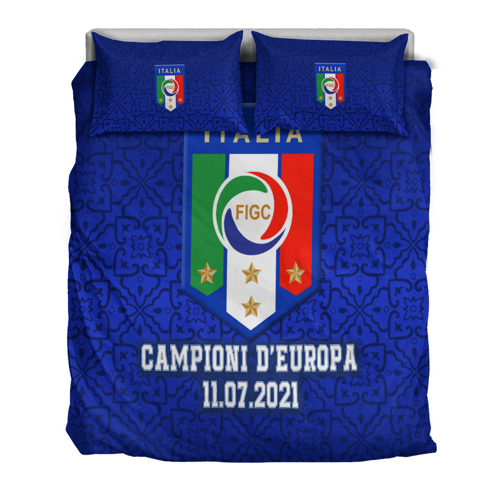Italia Campioni D'Europa 11.07.2021 Bedding Set LT8 - Wonder Print Shop