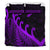New Zealand Rugby Maori Bedding Set Silver Fern Koru Vibes Purple LT8 - Wonder Print Shop