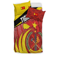 Tigray Bedding Set Coat Of Arms With Africa Pattern Special LT16 - Wonder Print Shop