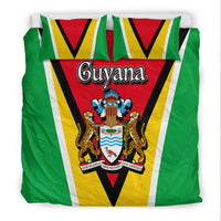 Guyana Bedding Set Flag Style LT6 - Wonder Print Shop
