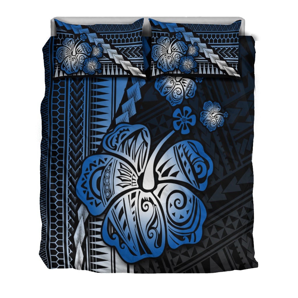 Polynesian Hibiscus Bedding Set Hawaiian Style No.5 LT6 - Wonder Print Shop