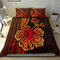 Polynesian Hibiscus Bedding Set Hawaiian Style No.1 LT6 - Wonder Print Shop