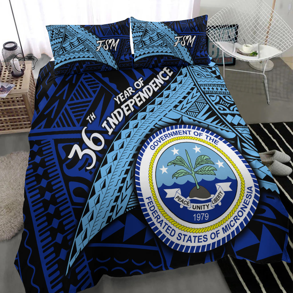 FSM 36th Year Of Independence Bedding Set - LT2 - Wonder Print Shop