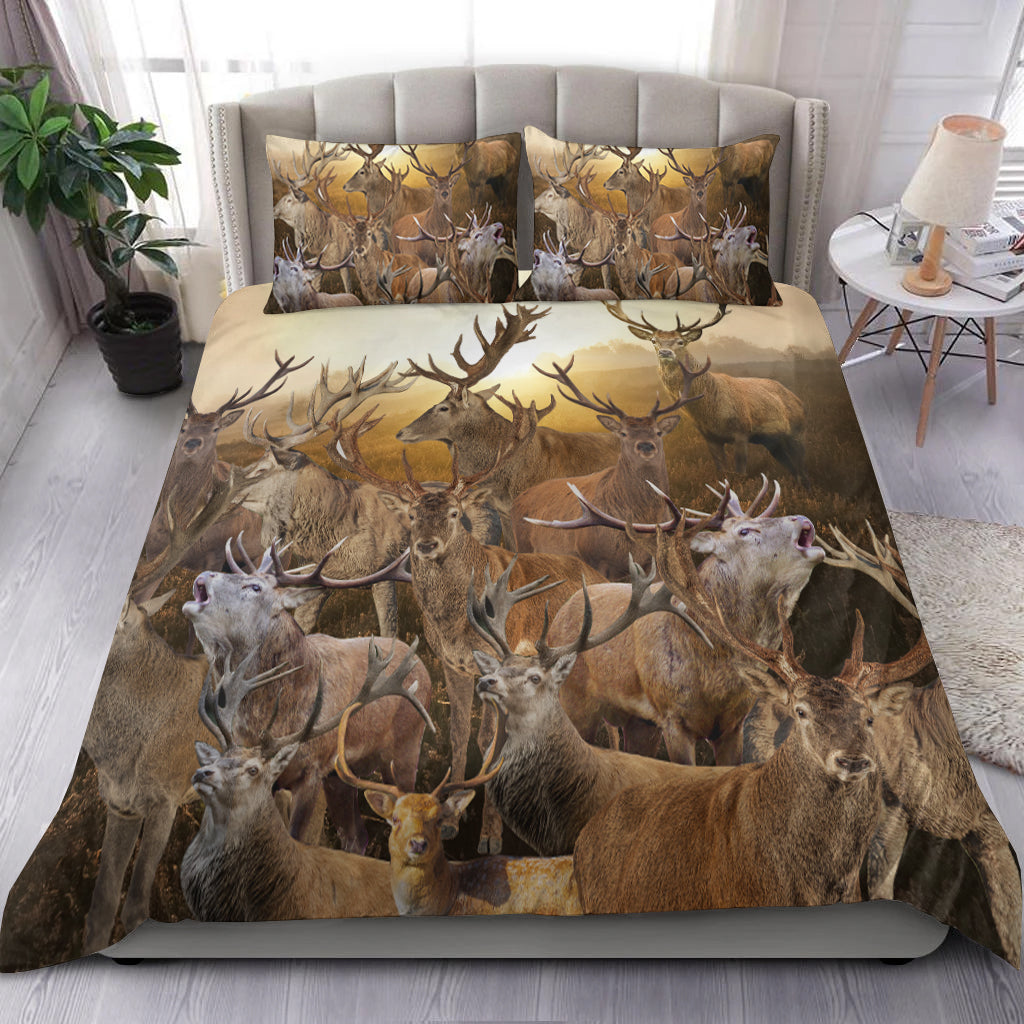 Deer Hunting - Like Hunting, Like Wild Life Bedding Set - LT2 - Wonder Print Shop