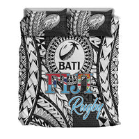 Fiji Rugby Bati Tapa Pattern Bedding Set - LT2 - Wonder Print Shop