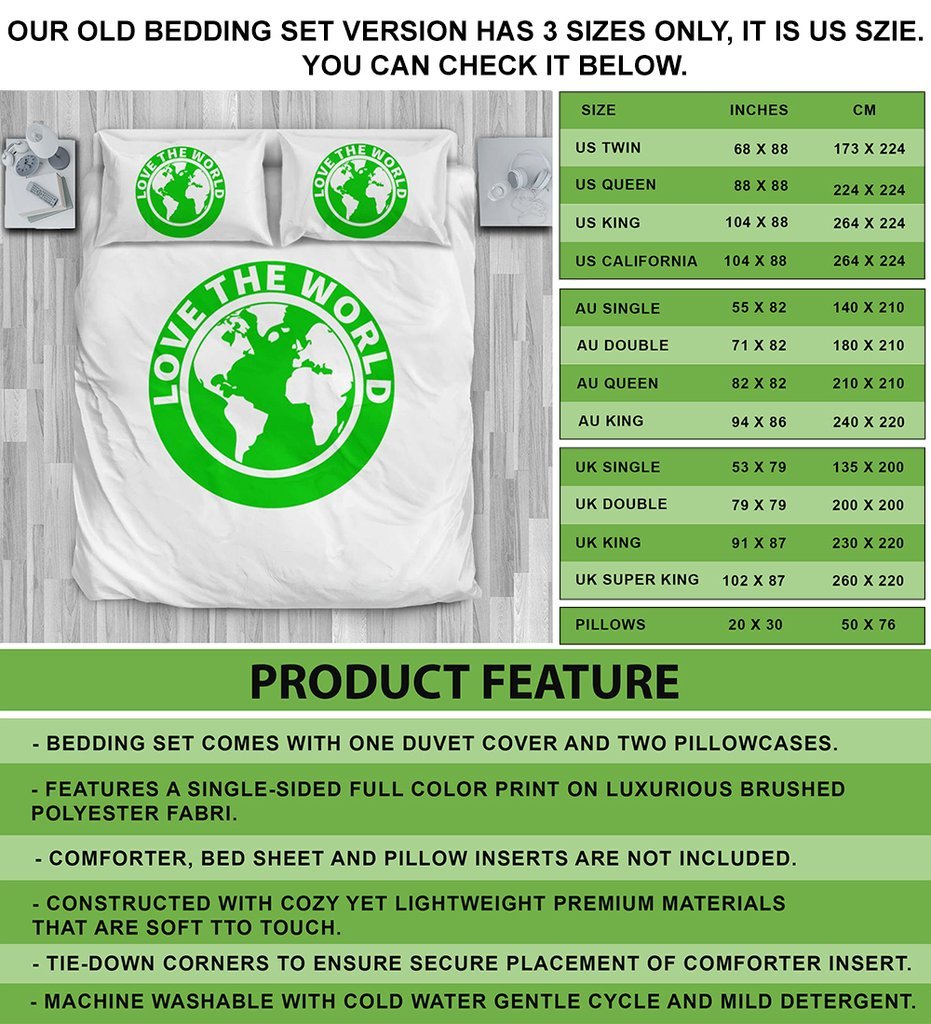 Viking Bedding Set, The Raven Of Odin Tattoo RLT12 - Wonder Print Shop