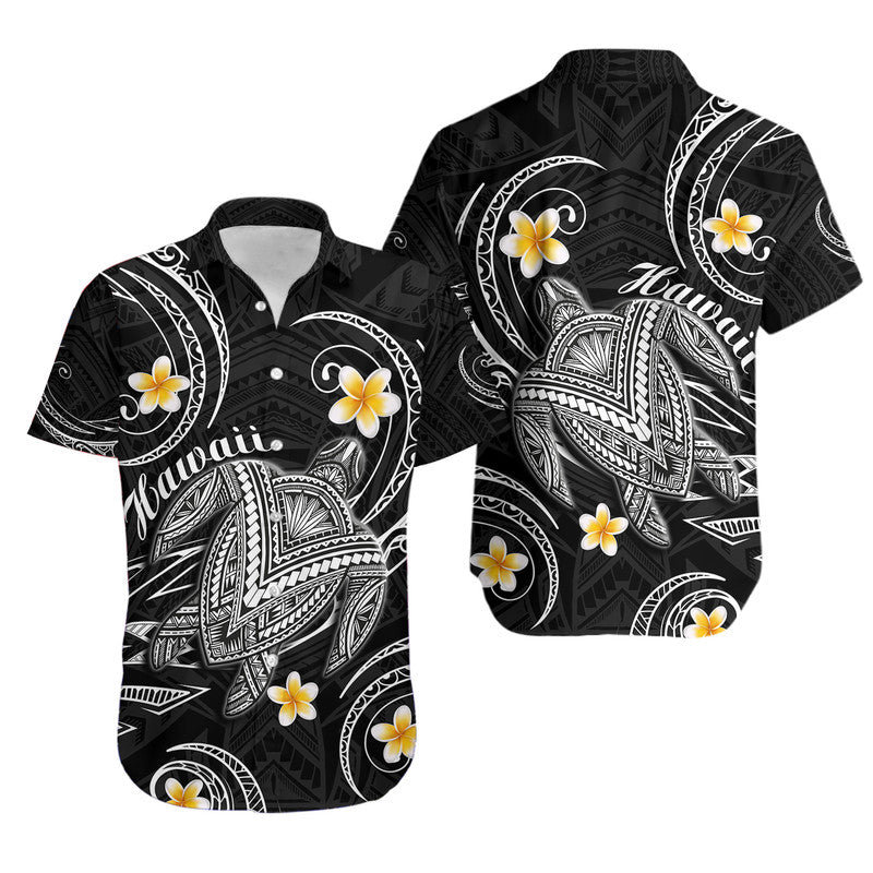 hawaiian-turtle-plumeria-mixed-polynesian-hawaiian-shirt-black-style-lt9