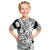 Custom Fiji Coat Of Arms T Shirt Masi Tapa Mixed Palm Tree No1 Black Version - Wonder Print Shop