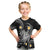 Custom Hawaii T Shirt Hawaiian Turtle Plumeria Mixed Polynesian Black Style - Wonder Print Shop