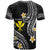 Hawaii T Shirt Black Polynesian Line Style - Wonder Print Shop
