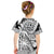 Custom Fiji Coat Of Arms T Shirt Masi Tapa Mixed Palm Tree No1 Black Version - Wonder Print Shop