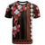 Custom Fiji T Shirt Tagimoucia Mixed Black Tapa Style - Wonder Print Shop