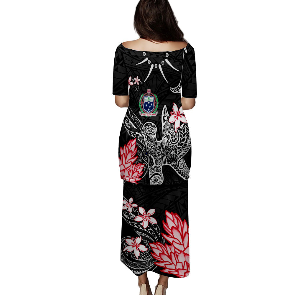 samoa-puletasi-dress-ula-shark-nifo-mix-teuila-flower-black