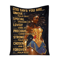 black-girl-god-says-you-are-african-american-flannel-blanket
