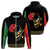African Hoodie FRed Hampton Black History Month Zip Hoodie - Wonder Print Shop