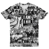 African T Shirt Black Power Images 2 Tee - Wonder Print Shop