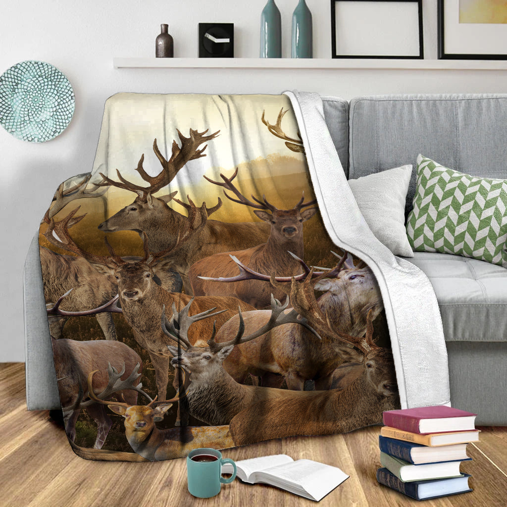 Deer Hunting - Like Hunting, Like Wild Life Blanket - LT2