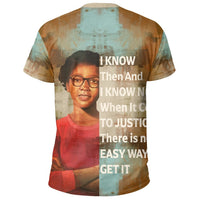 AfricanT Shirt Claudette Colvin Quote Paint Mix African T Shirt - Wonder Print Shop