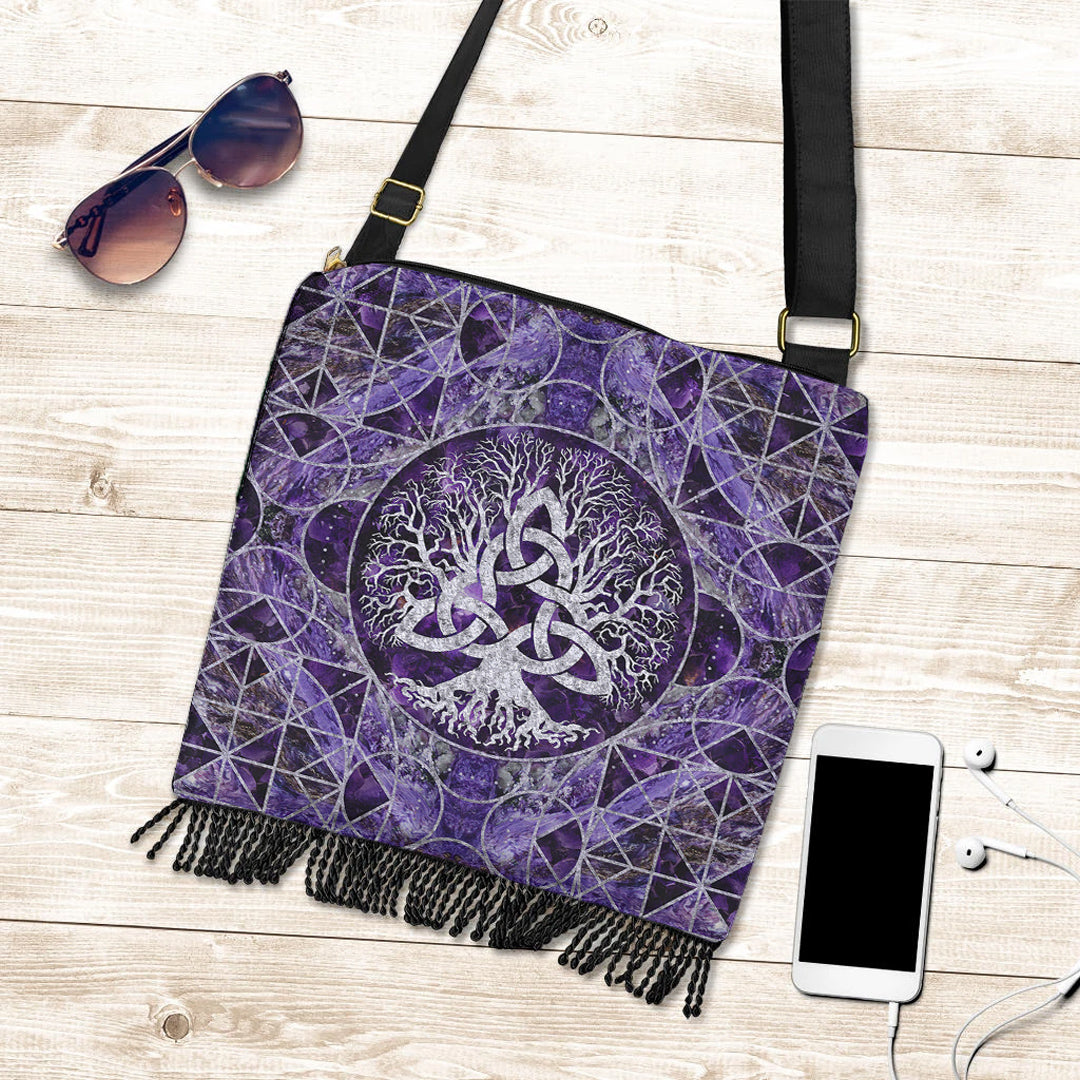 viking-crossbody-boho-handbag-tree-of-life-with-triquetra-amethyst-and-silver-crossbody-boho-handbag