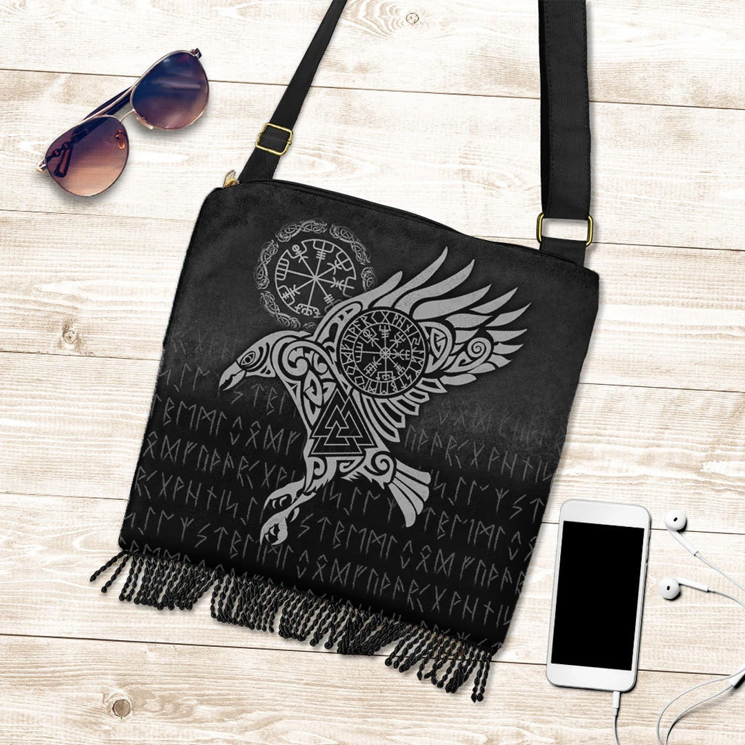 viking-crossbody-boho-handbag-raven-vegvisir-tattoo-special-version-crossbody-boho-handbag